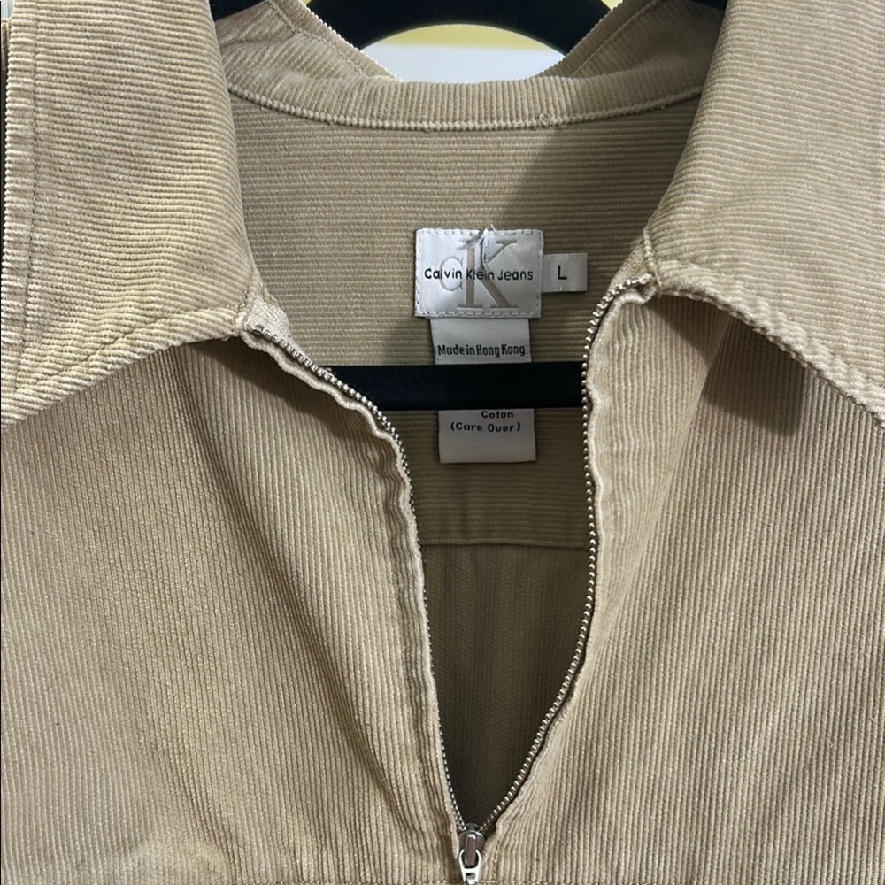 Calvin Klein Tan Corduroy Jacket